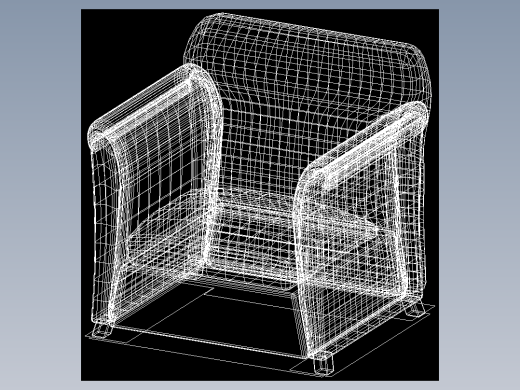 室内家具和灯具等的模型十二-K-S30-1