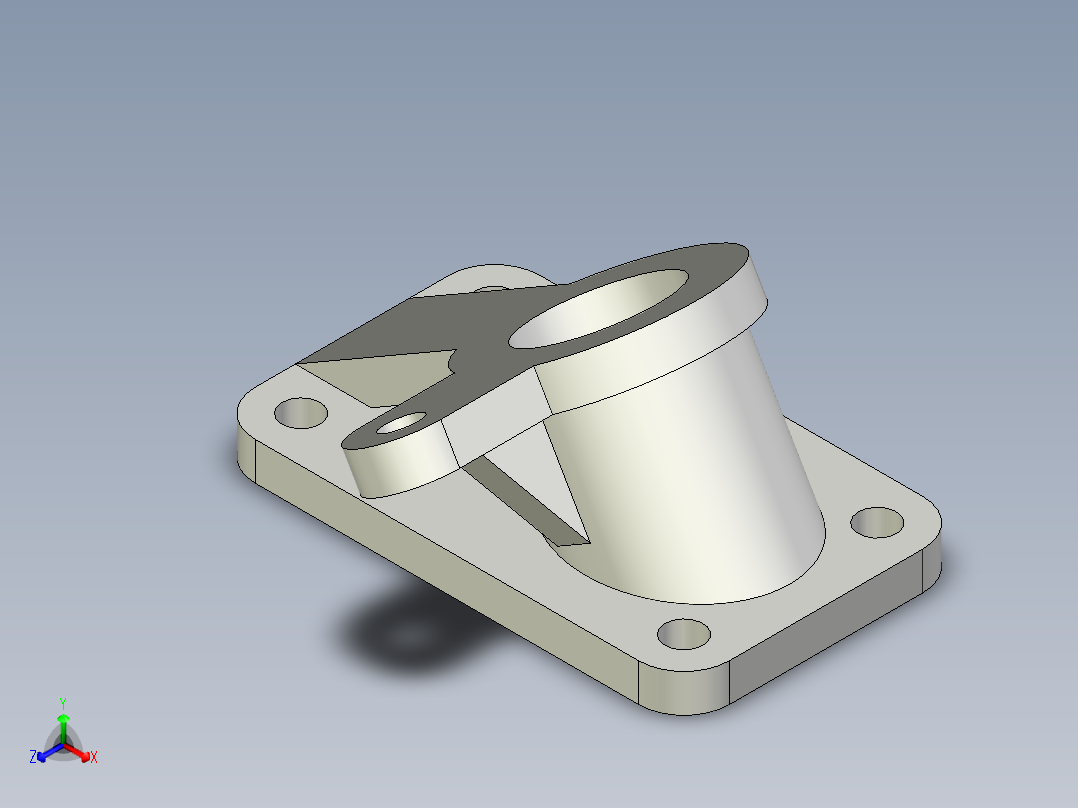Inventor三维建模练手图3D模型