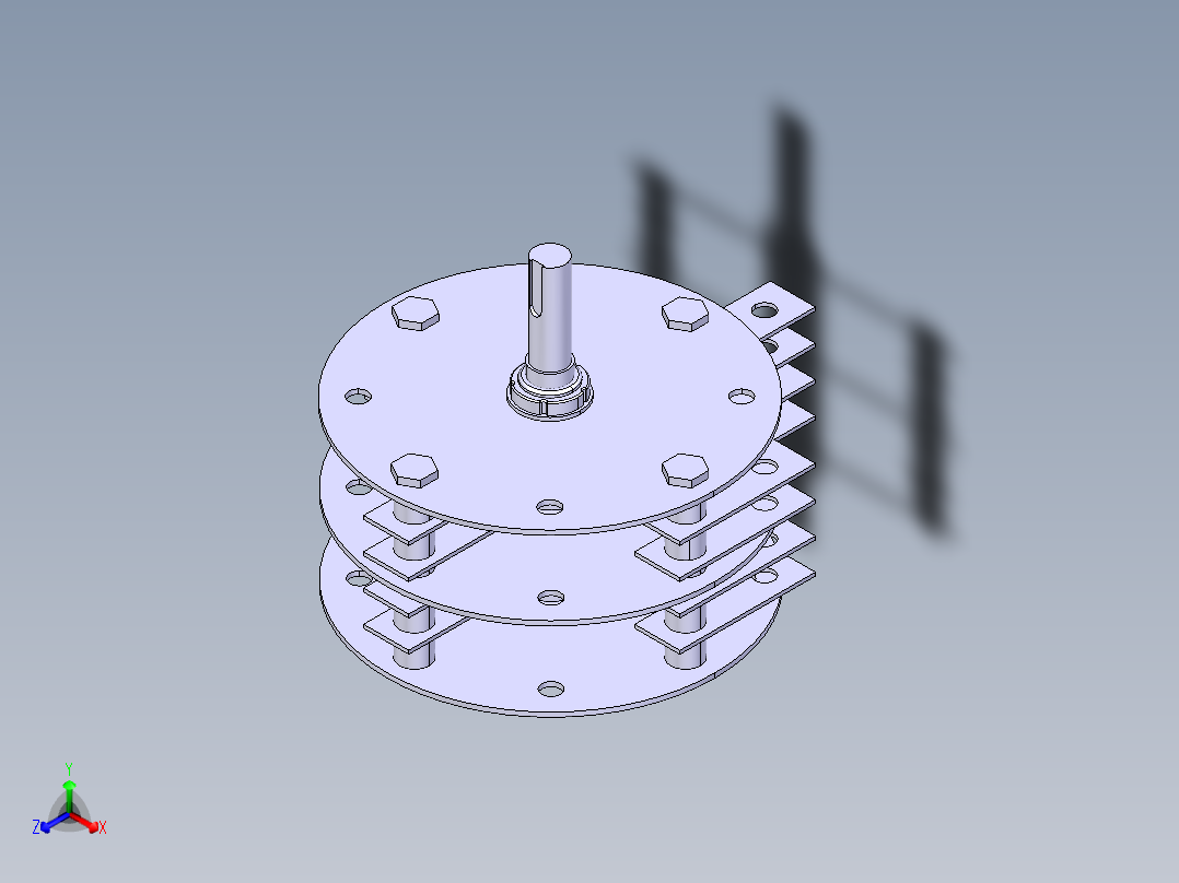 锤片式饲料粉碎机(课程设计)3D模型