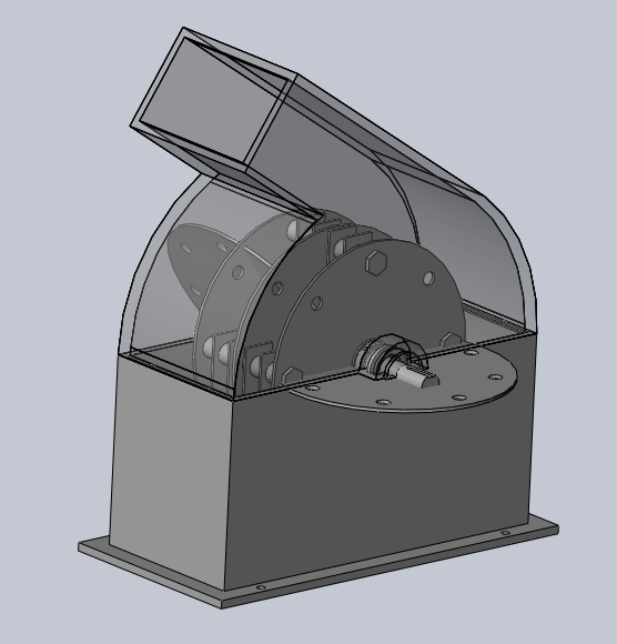 锤片式饲料粉碎机(课程设计)3D模型