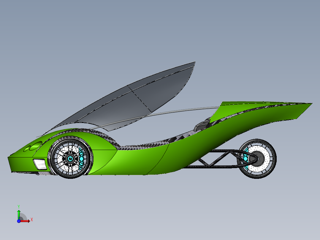 2040概念车_SolidWorks20140220095322182前视图
