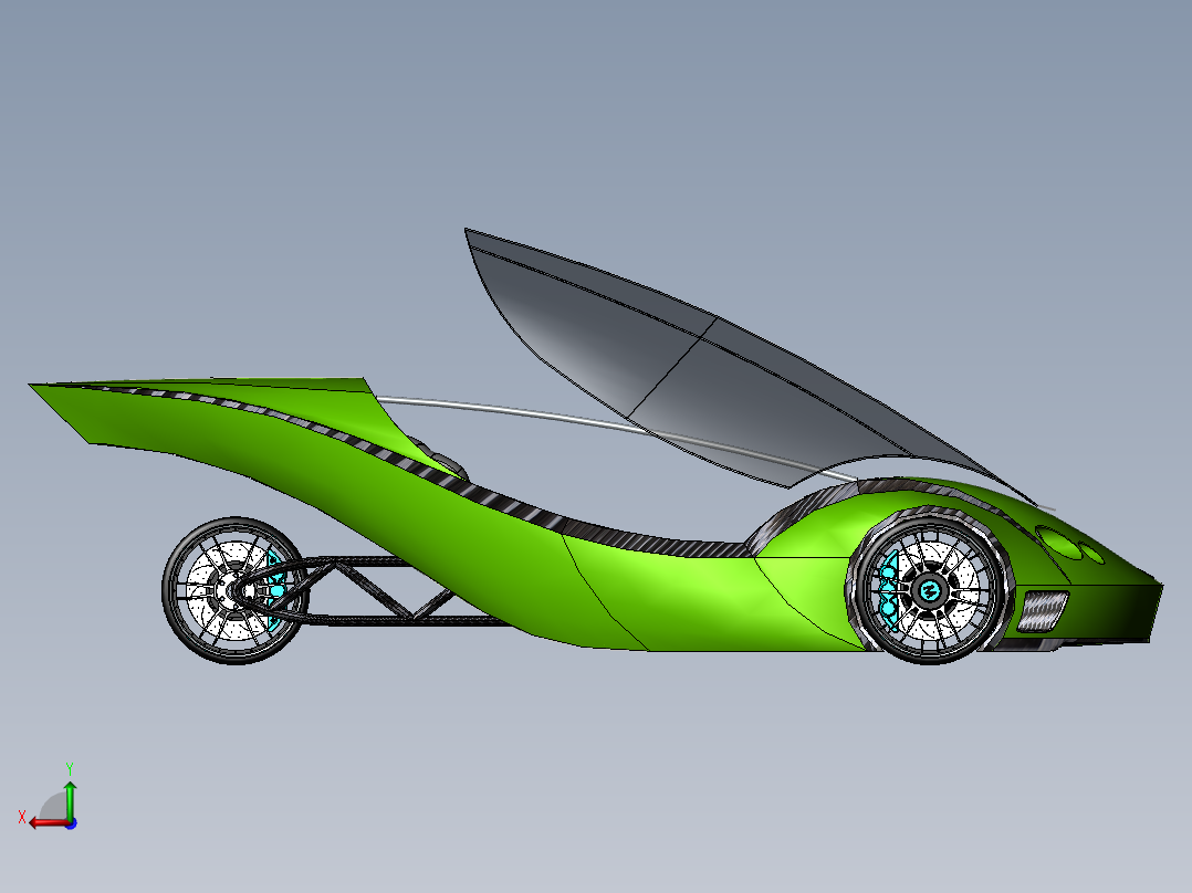 2040概念车_SolidWorks20140220095322182后视图