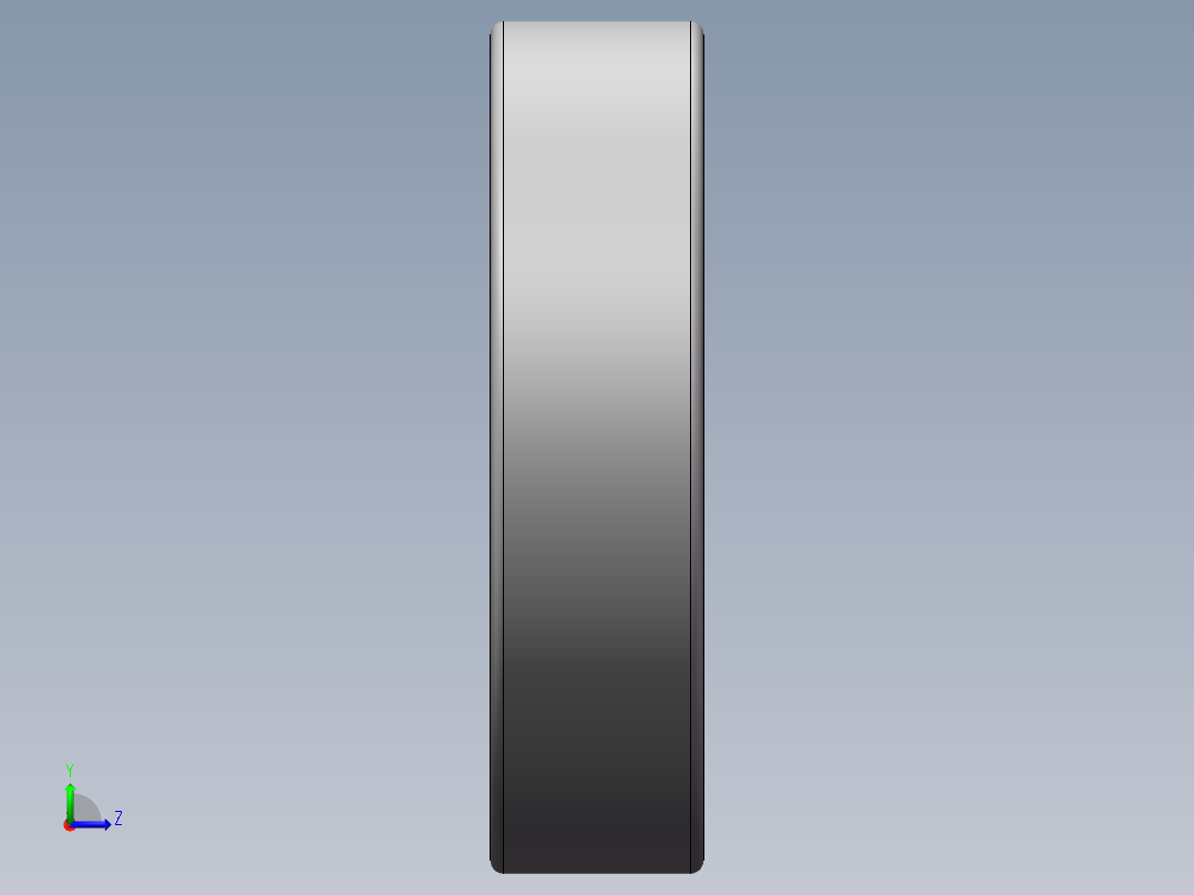 DB 6206轴承左视图