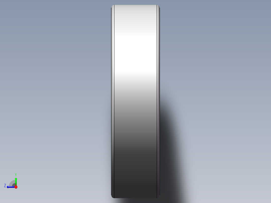 DB 6206轴承右视图