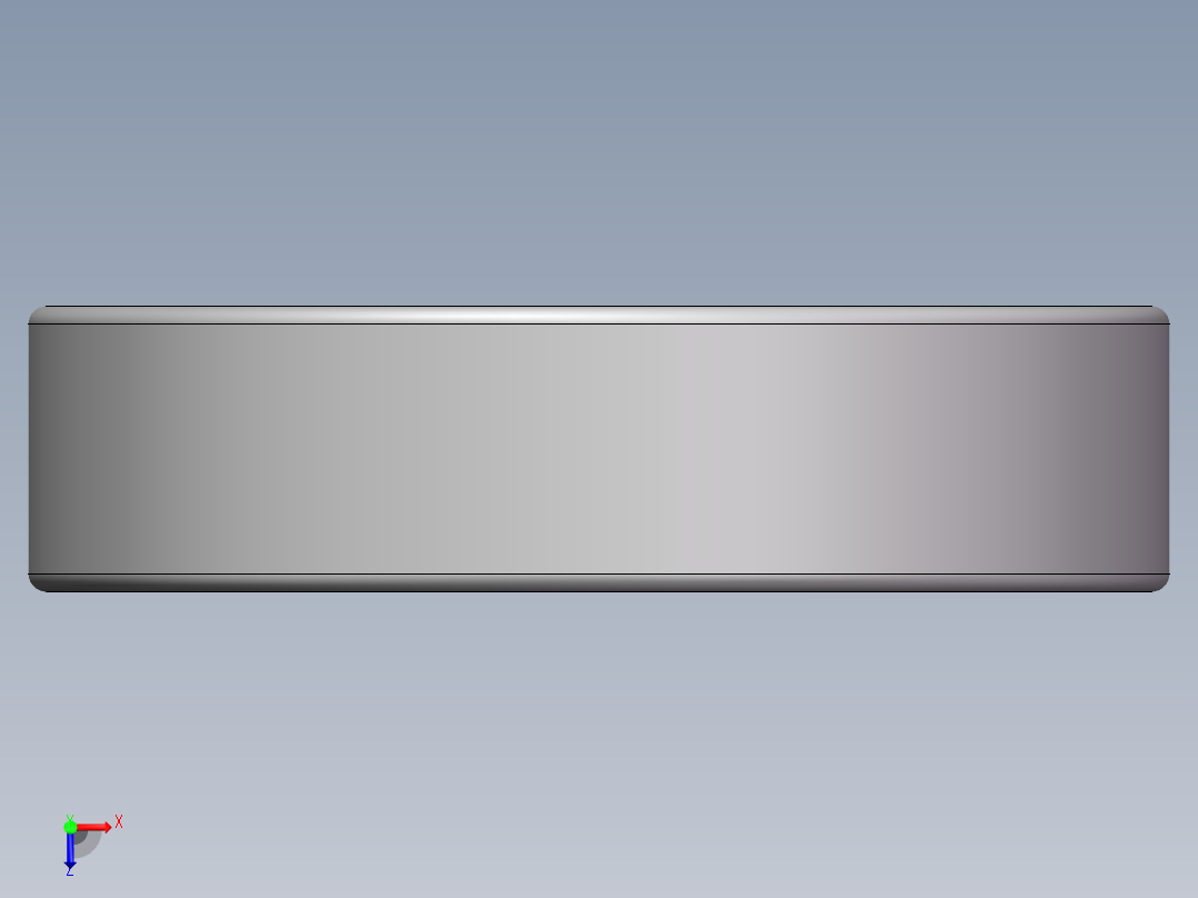 DB 6206轴承俯视图