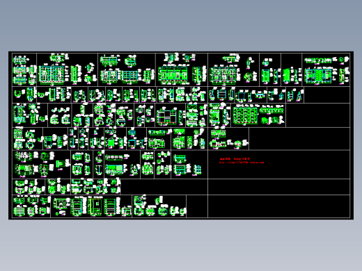 CS18-CAD衣架货架-84套