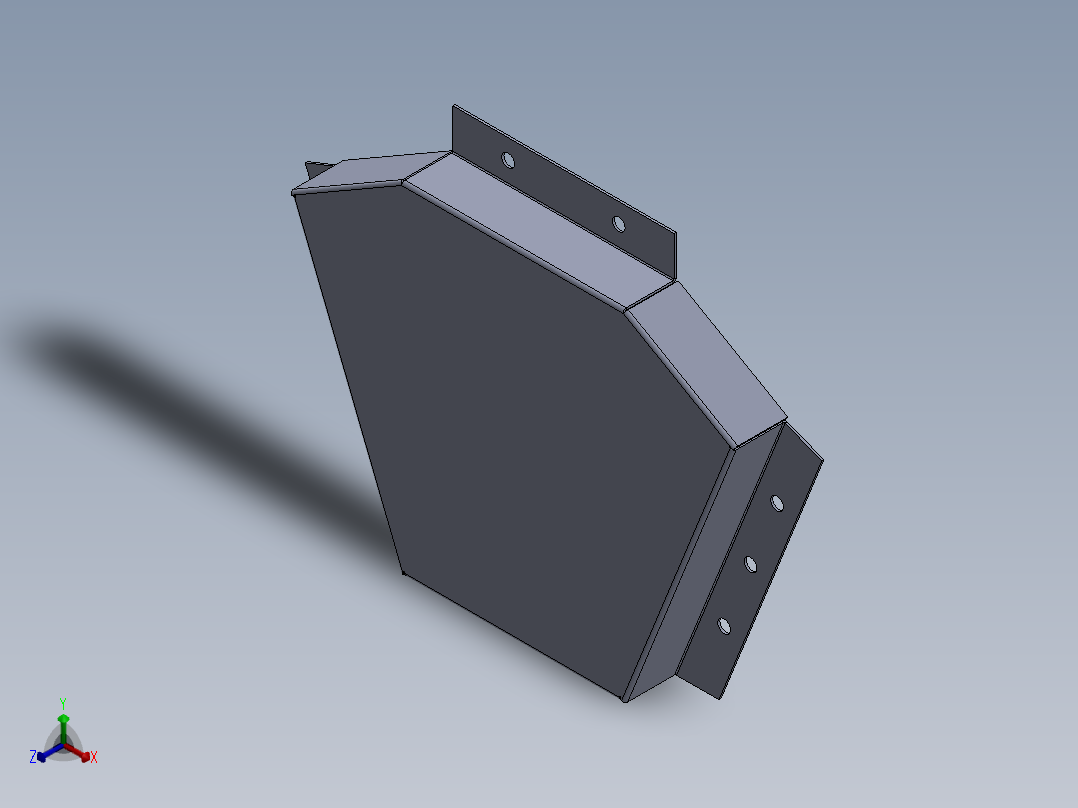 种子分选机正等轴测图