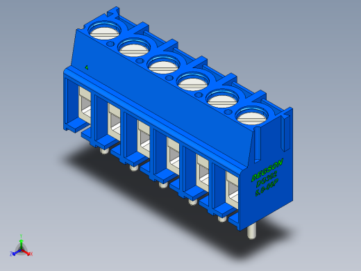 DEGSON DG302 系列 5.0 接线端子-DG302-5.0-06P-12-00AH