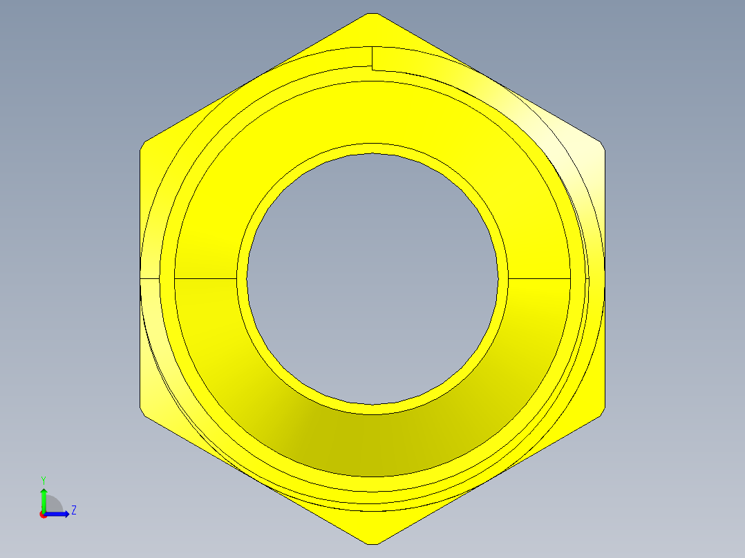 喇叭形 45D 半接头连接器-FLARE 45D 1-2 Tube OD-34-16 x 3-8 NPT.STEP左视图