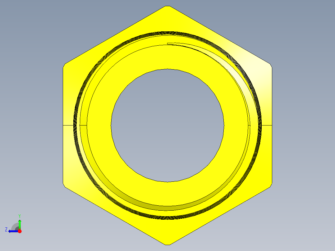 喇叭形 45D 半接头连接器-FLARE 45D 1-2 Tube OD-34-16 x 3-8 NPT.STEP右视图