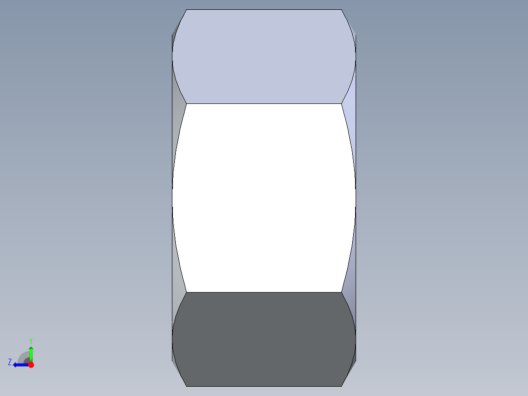 公制螺母-M36x4.STEP右视图