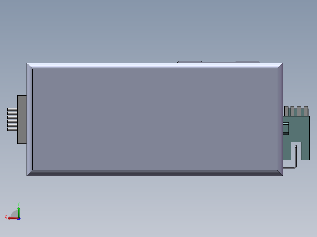 MTH丝杆半封闭模组MTH6M-BL-57后视图