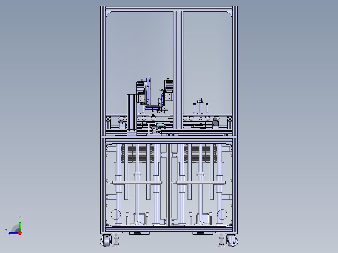 LAM Loader上料设备sw18可编辑右视图