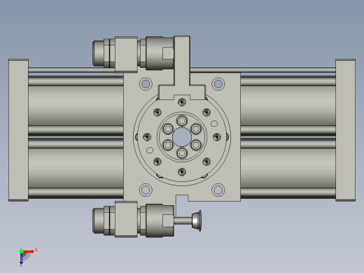 旋转气爪PRY100S-180俯视缩略图