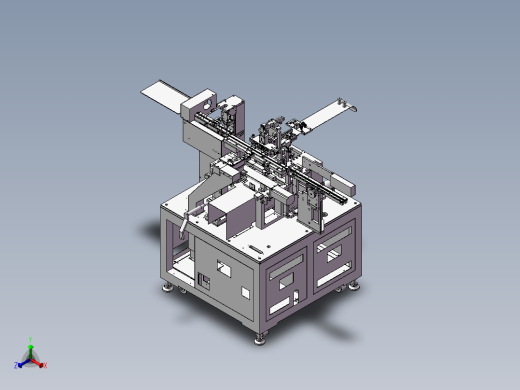 凸轮插针机正等轴测缩略图
