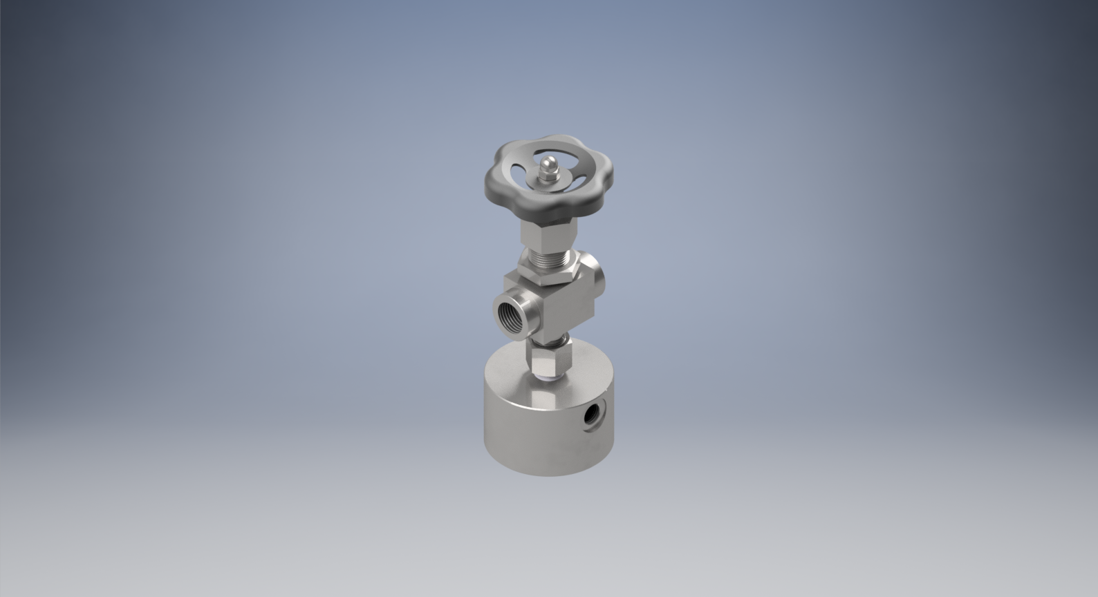 用于液体取样的GL45瓶螺纹带瓶头取样阀