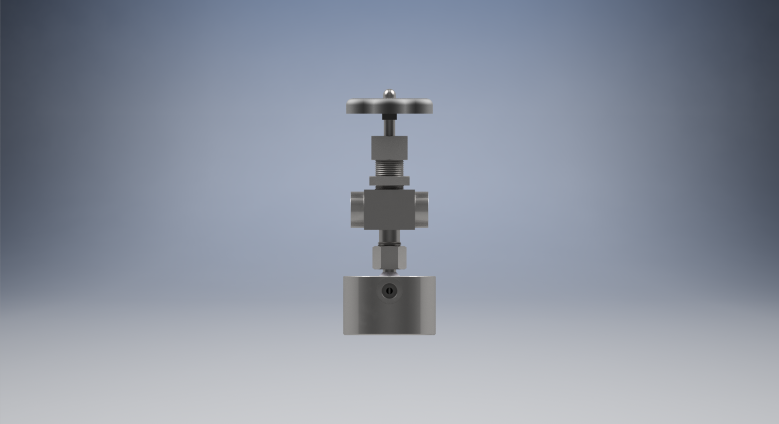 用于液体取样的GL45瓶螺纹带瓶头取样阀