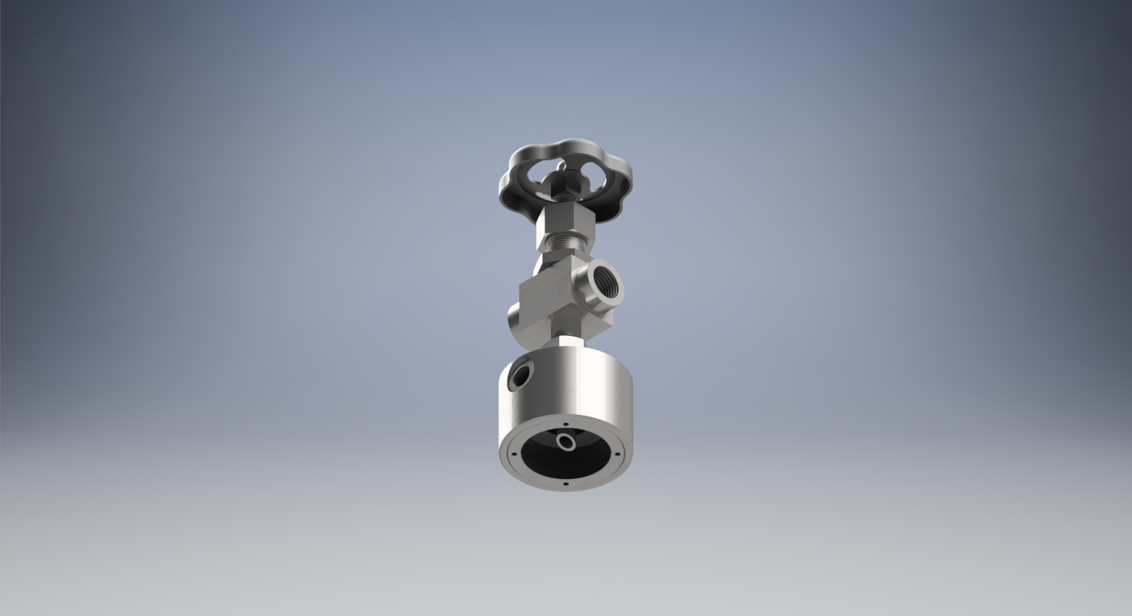 用于液体取样的GL45瓶螺纹带瓶头取样阀