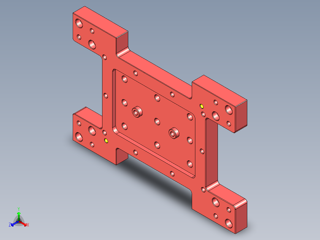 ZHONG BAN正等轴测图