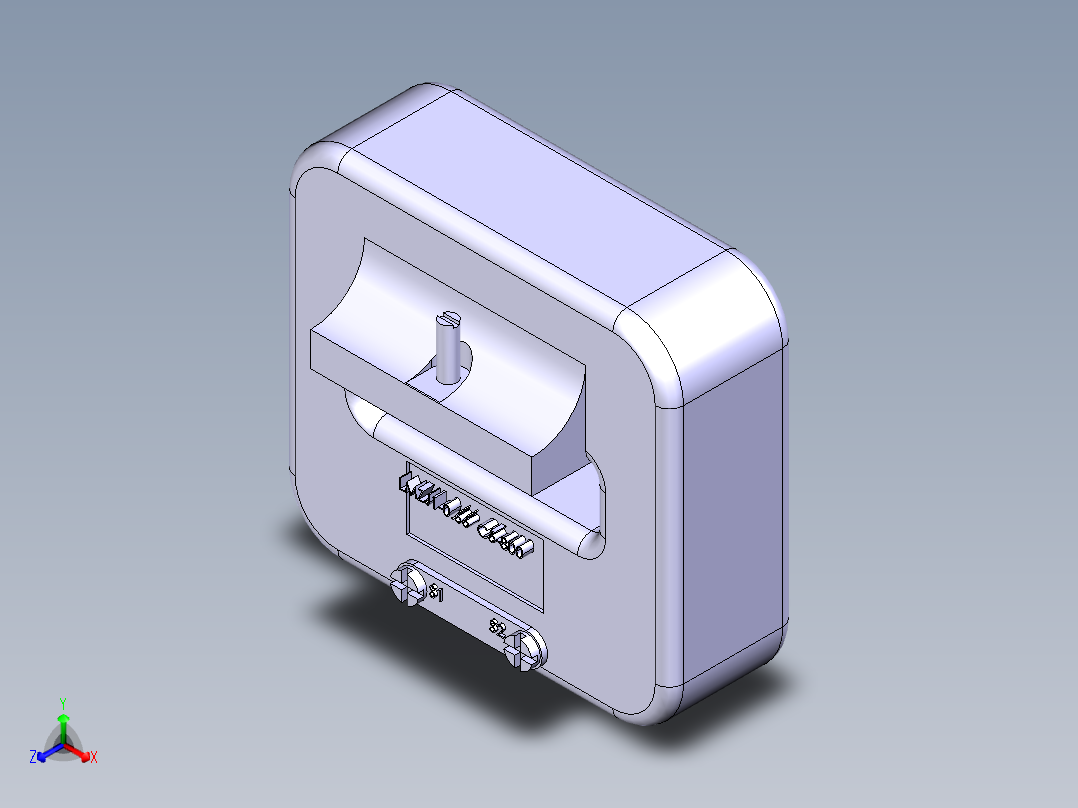 德力西电气 LMZJ1-0.66 C5- 800主视图