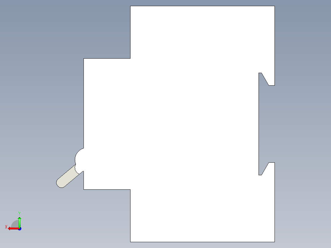 施耐德C65N 4P后视图
