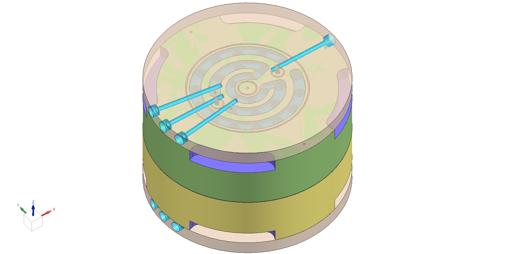 圆形塑料实用弓