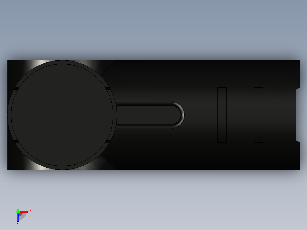 精益管 (38)俯视图