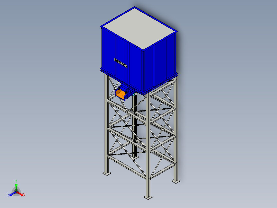 B3003884-SurgeBin 15立方米 带振动给料机