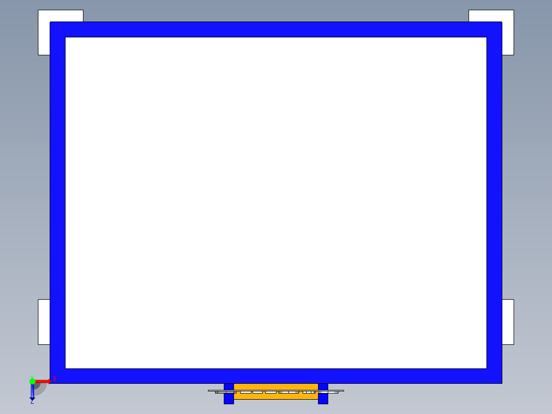 B3003884-SurgeBin 15立方米 带振动给料机俯视图