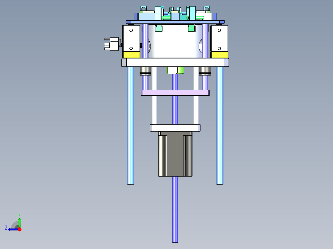 一种通用可调轴装密封圈组件右视图