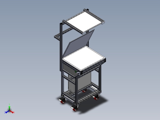 A2004837-检查站用于透射观察产品的操作台正等轴测缩略图