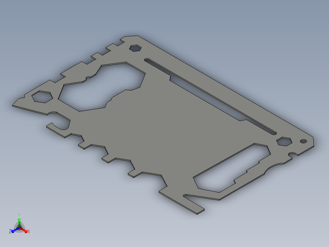 紧凑型信用卡多功能卡