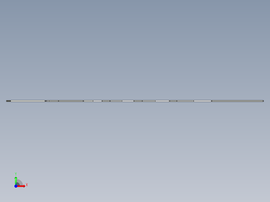 紧凑型信用卡多功能卡前视图