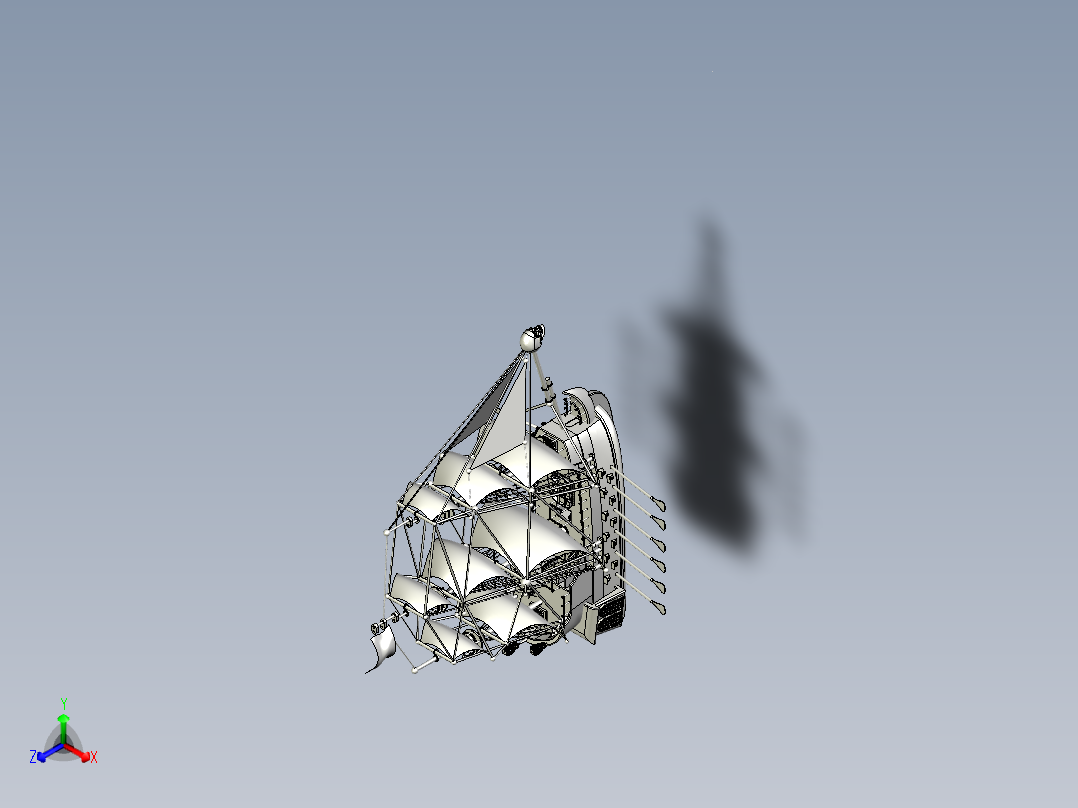 海盗船正等轴测图