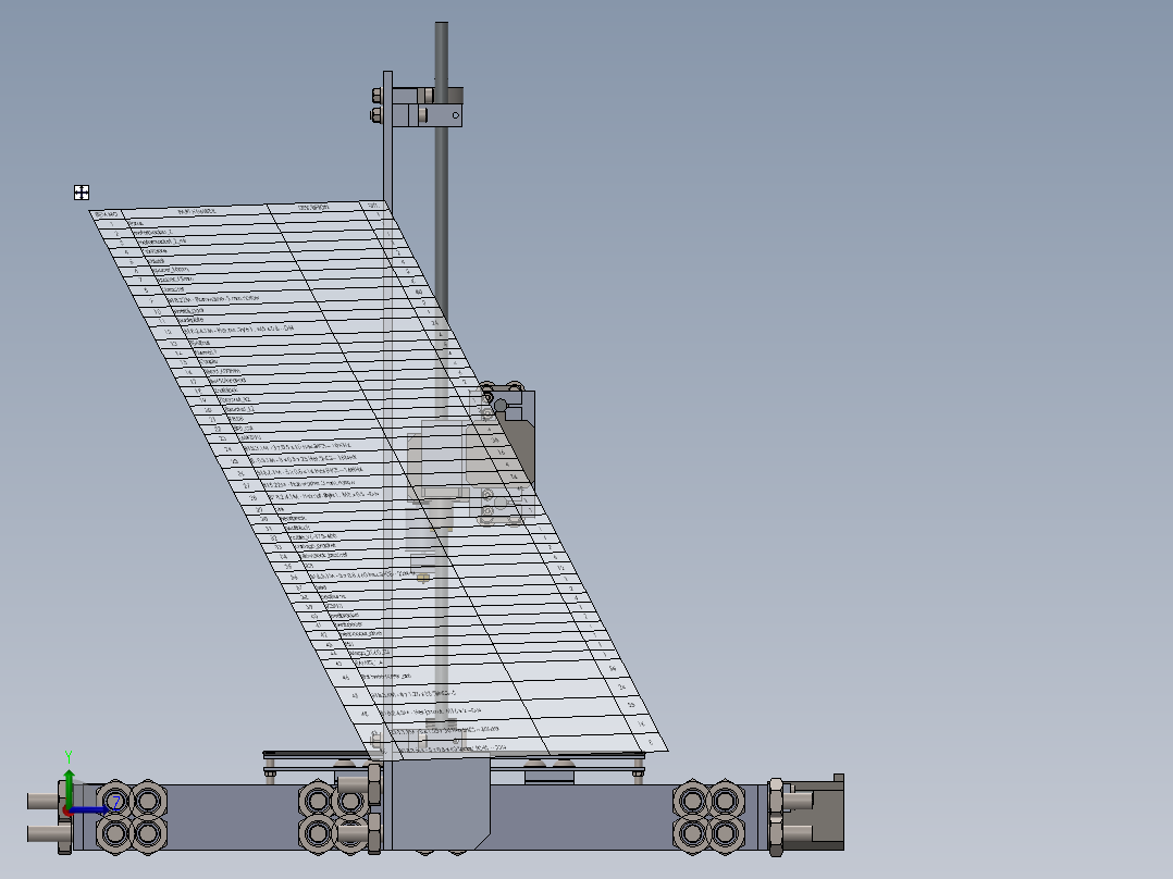 3D 打印机DY009 sw16左视图