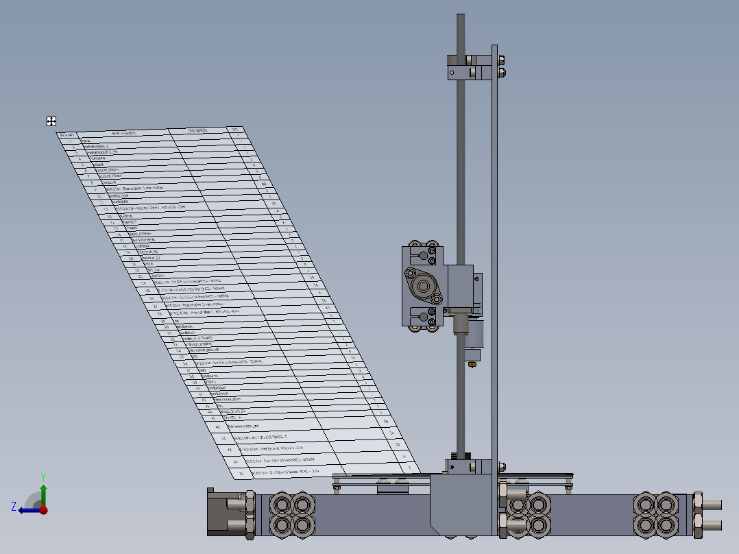 3D 打印机DY009 sw16右视图