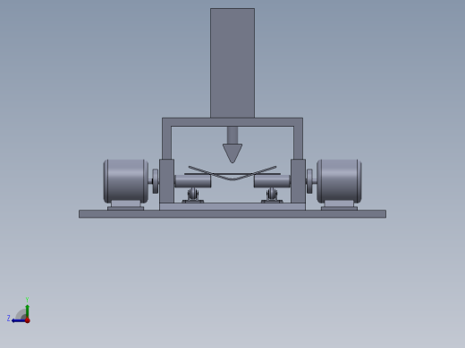 工件涂料附着性检测工装