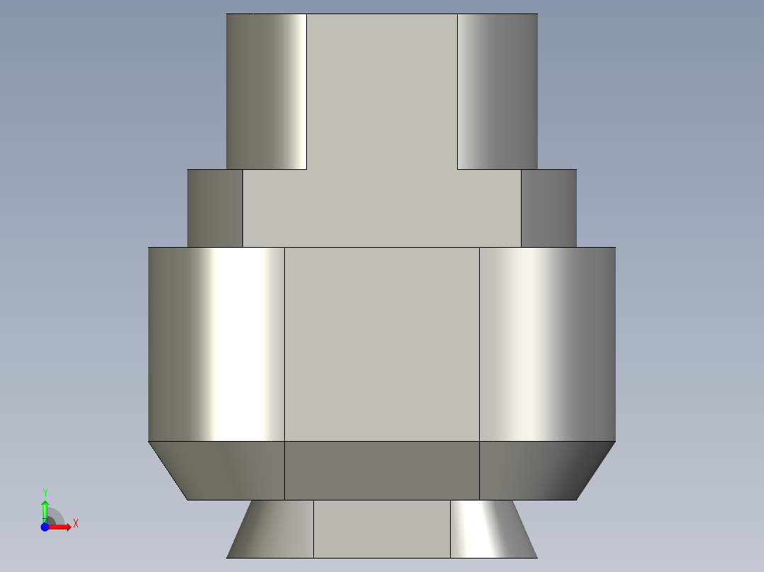 椭圆型真空吸盘ZP2-T3507WN-B5前视图