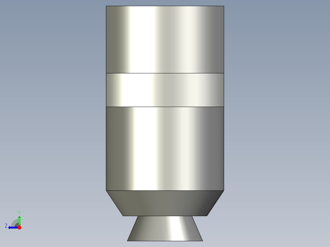 椭圆型真空吸盘ZP2-T3507WN-B5右视图