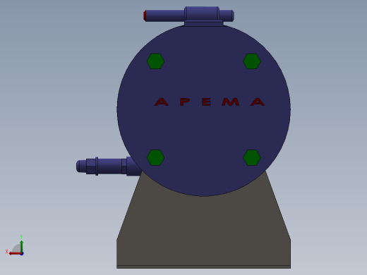 液压水冷列管冷却器-cts-11后视缩略图