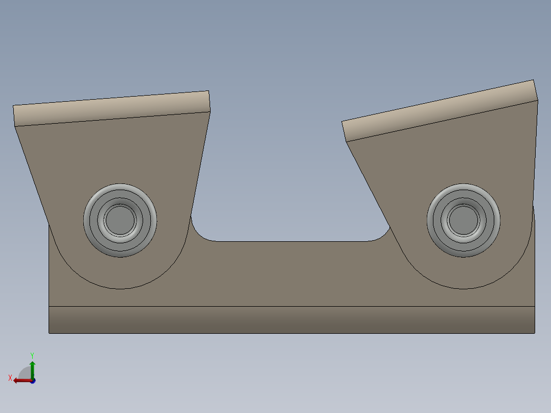磁性垂直焊盘后视图