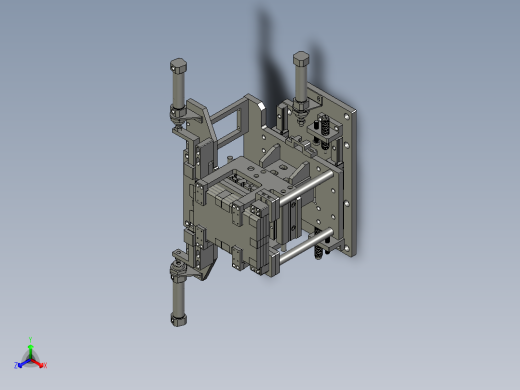 10贴黄胶和包绿胶装配体A