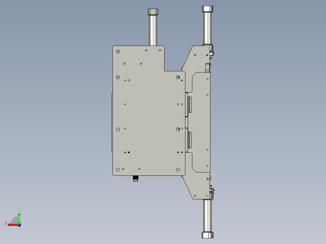 10贴黄胶和包绿胶装配体A后视图