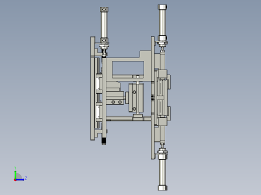 10贴黄胶和包绿胶装配体A左视缩略图