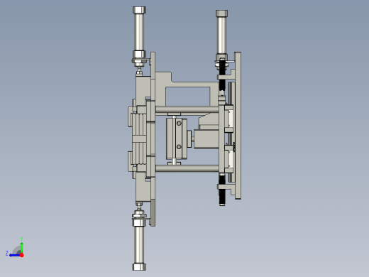 10贴黄胶和包绿胶装配体A右视缩略图