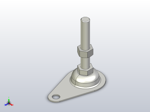地脚正等轴测缩略图