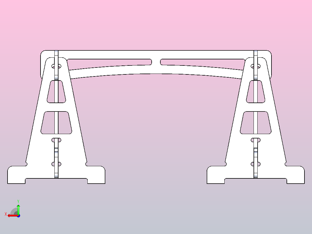 胶合板工作台1后视图