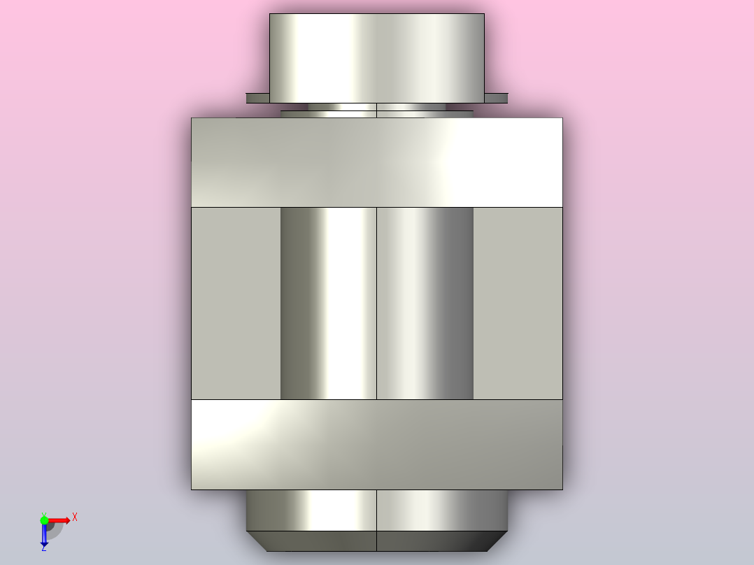 GN 751-ST 叉形接头[GN_751-14-56-M14-KL]俯视图