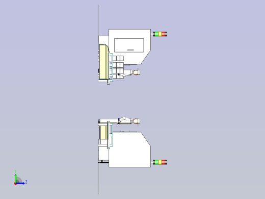简易FMS模型左视缩略图
