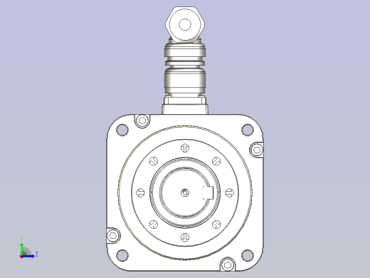 JSCC精研伺服减速电机 130mhf10左视缩略图